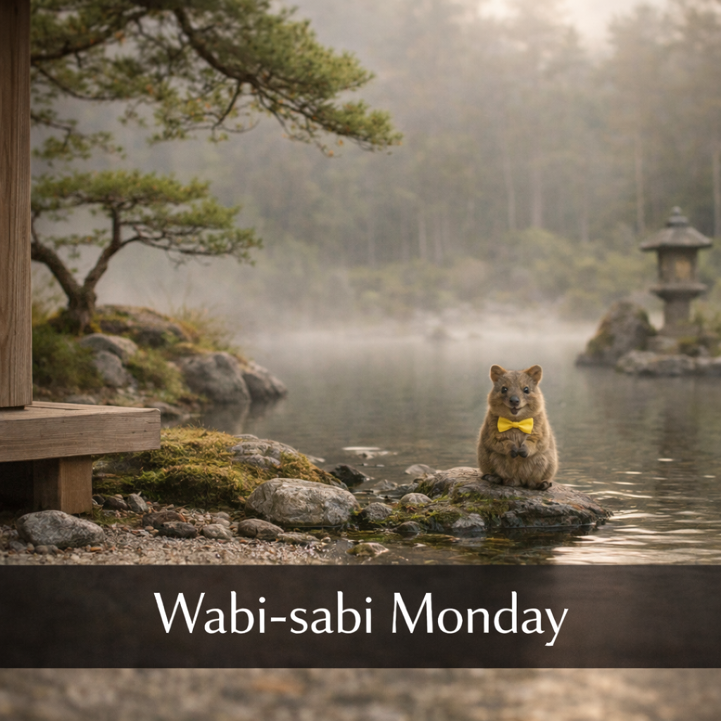 Japanese ryokan atmosphere representing the Wabi-sabi series